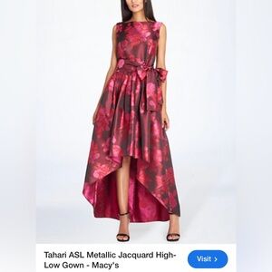 Formal gown - High-Low hem